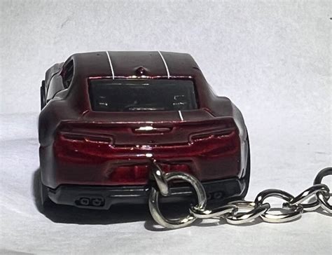 Hot Wheels Camaro SS Keychain Red Edition Etsy