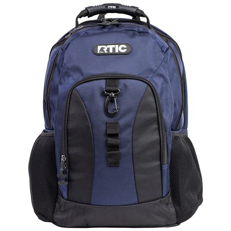 Summit Laptop Backpack Navy And Black Rtic