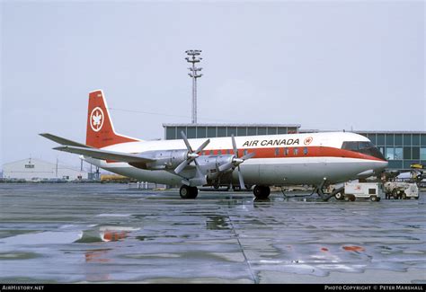 Aircraft Photo Of Cf Tkt Vickers Vanguard Air Canada