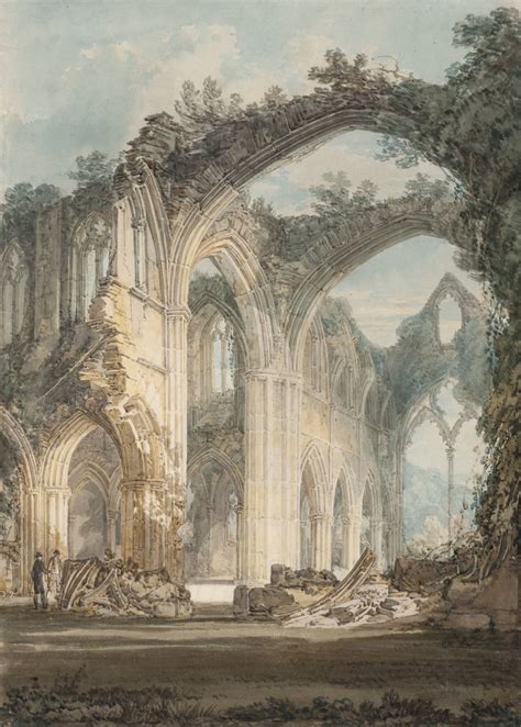 Joseph Mallord William Turner Tintern Abbey The Crossing And Chancel