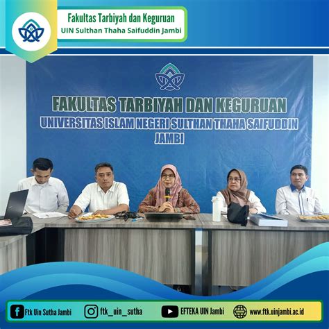 Sebelum Pelaksanaan Yudisium Xxv Pimpinan Ftk Gelar Rapat Penetapan