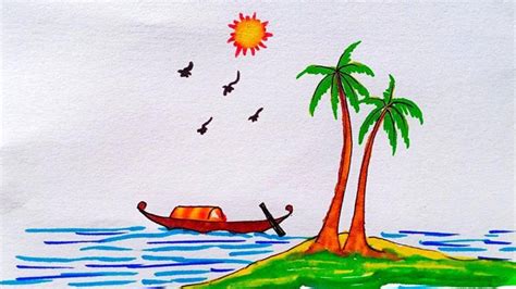 Kerala Piravi Drawing, Images, 1 November Kerala Piravi Poster Drawing ...