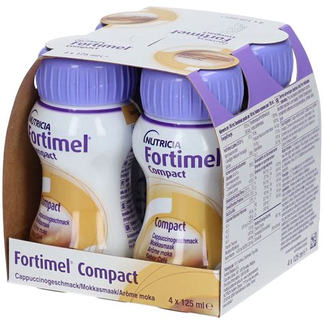 Fortimel Compact 2 4 Cappuccino 4x125 Ml Redcare Apotheke