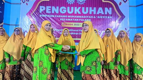 Pcm Dan Pca Palang Gelar Pengukuhan Pimpinan Periode