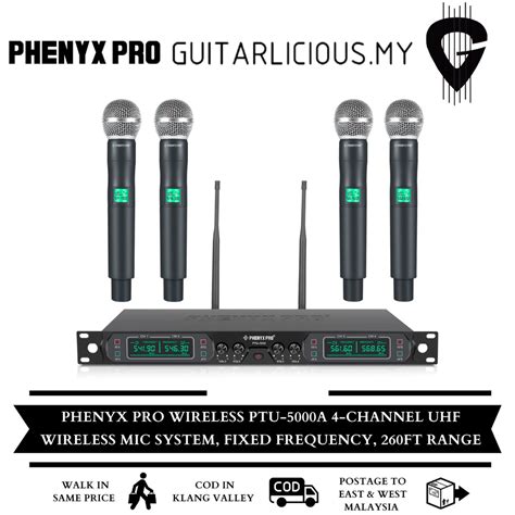 Phenyx Pro Best Budget Wireless Ptu A Channel Uhf Wireless