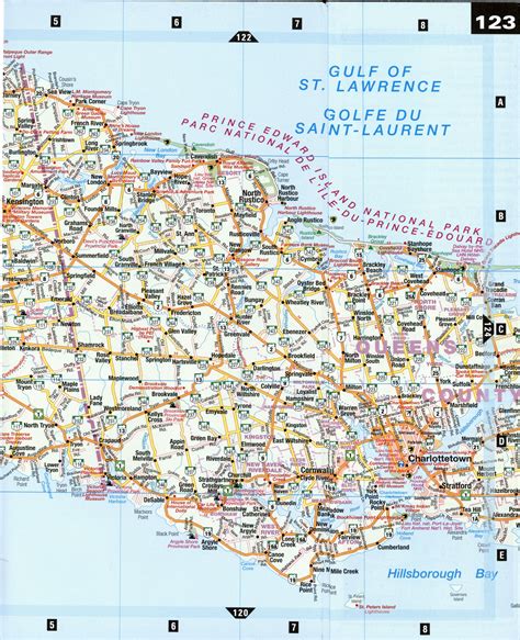 Printable Map Of Pei