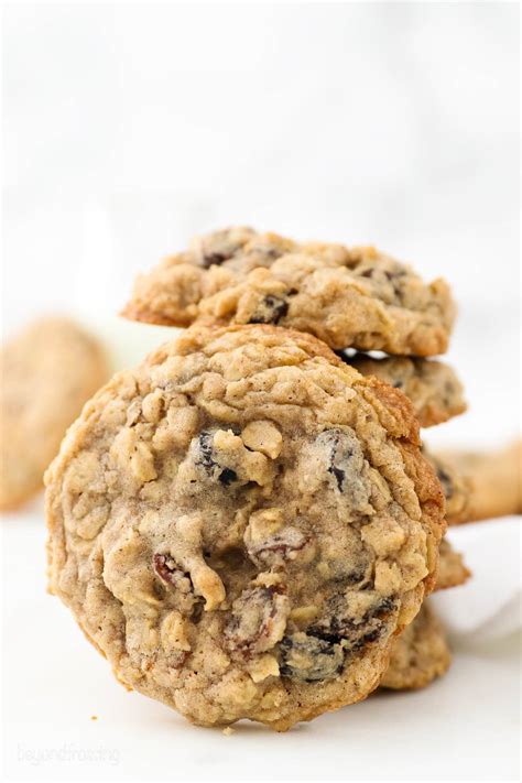 Soft And Chewy Oatmeal Raisin Cookies Beyond Frosting