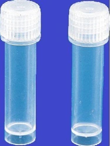 Transparent Polypropylene Cryo Vials Aaa Size 1 8ml Screw Cap At Rs