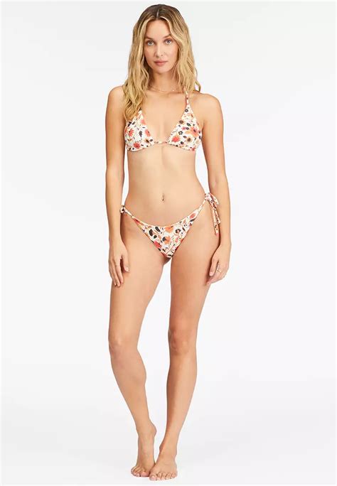 Jual Billabong Swept Away Multi Ways Triangle Reversible Bikini Top Original Zalora
