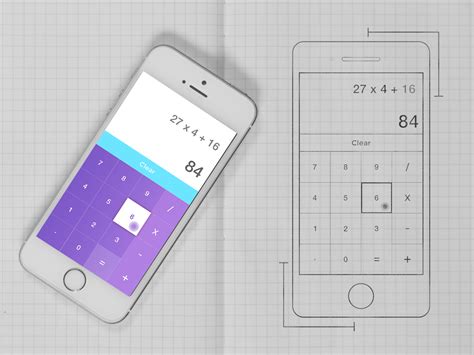 Daily UI #4 Calculator by Swapnil Dhoot on Dribbble