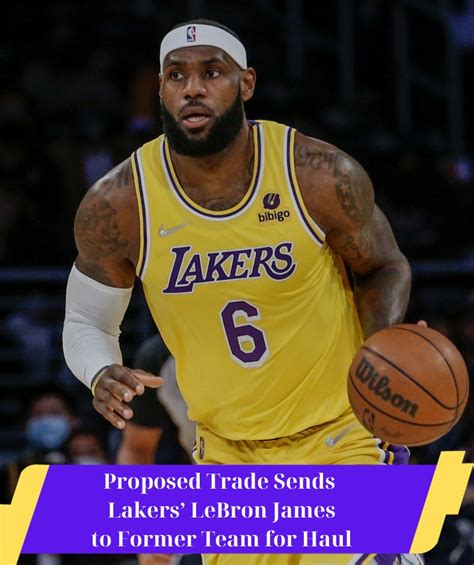 Proposed Trade Sends Lakers Lebron James To Former Team For Haul