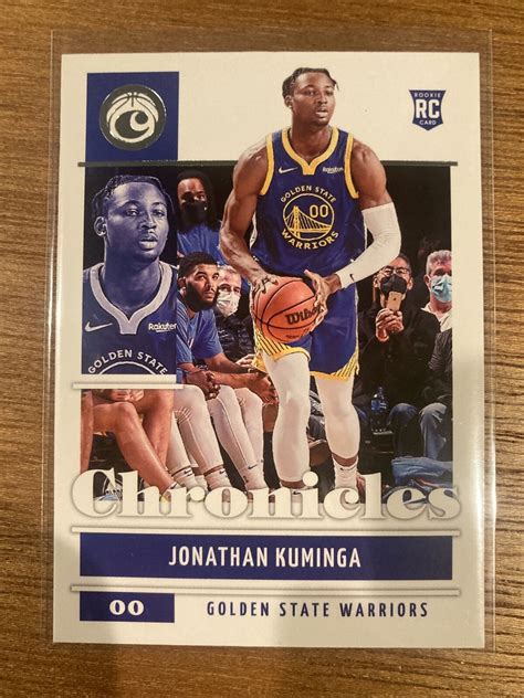 2021 22 Panini Chronicles 44 Jonathan Kuminga RC For Sale Online