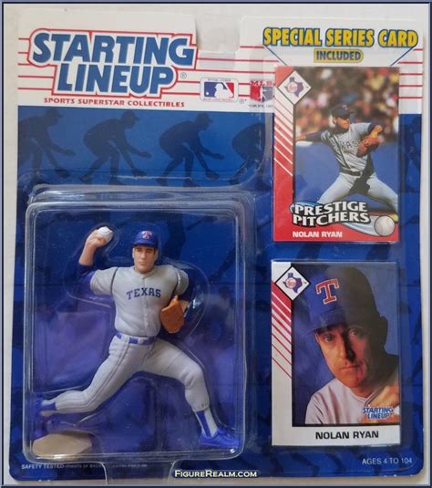 Nolan Ryan Starting Lineup Baseball 1993 Series Kenner Action