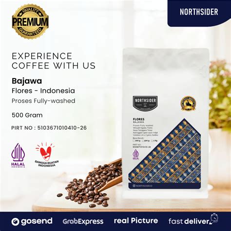 Jual Northsider Kopi Arabika Flores Bajawa Fully Washed Coffee G