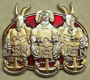 Goat Locker Navy Chief Mess Challenge Coin EBay