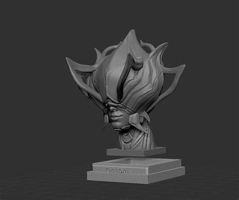 Warframe Lotus 3D model 3D printable | CGTrader