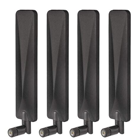 GetUSCart Bingfu 4G LTE Antenna 9dBi SMA Male Cellular Antenna 4 Pack