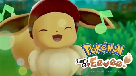 Playing With Eevee Pok Mon Let S Go Direct Footage P Youtube