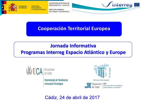 Cooperación Territorial Europea ppt descargar