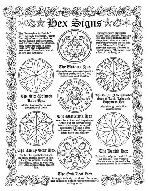 The Pennsylvania Dutch Were Actually Germans Their Hex Signs Were