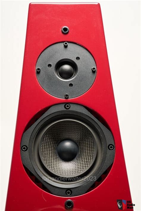 Gershman Acoustics Grand Avant Garde Red Floor Standing Speakers Photo