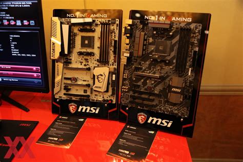 MSI zeigt zwei AM4-Mainboards für AMDs Ryzen - Hardwareluxx