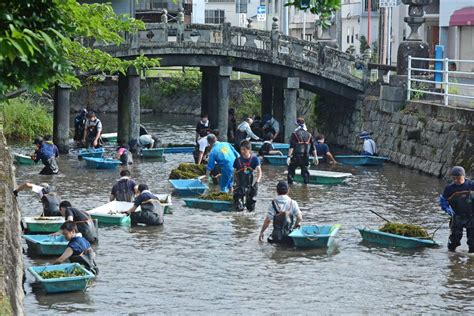 多布施川水遊び場を清掃 7月13日のオープン前に200人汗47news（よんななニュース）