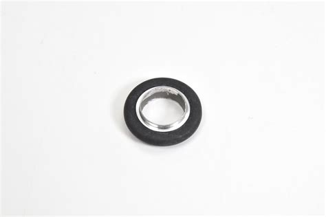 Preview DN 16 ISO KF Zentrierring Mit O Ring Aluminium Schwarz