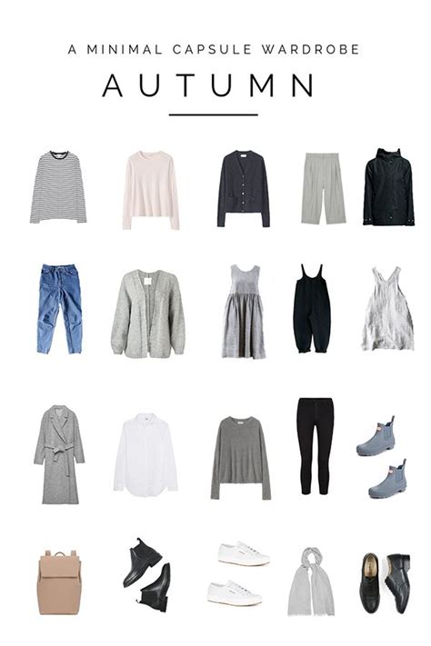 A Minimal Autumn Capsule Wardrobe Jessica Rose Williams Fall