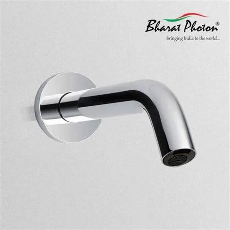 Chrome Plated Brass Metal Body Wall Mounted Sensor Tap Bp F Battery