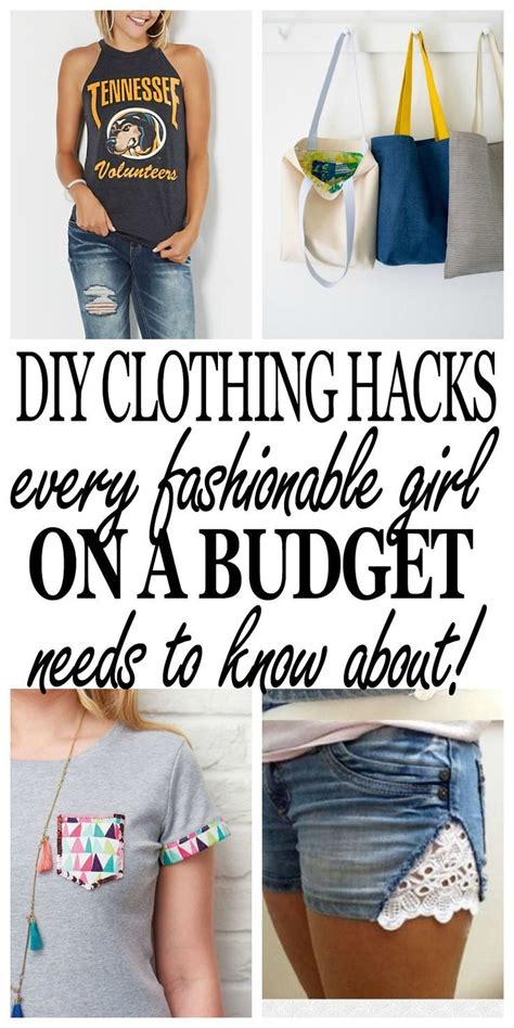 The Best Clothing Hacks To Keep You Looking Stylish But Save Money