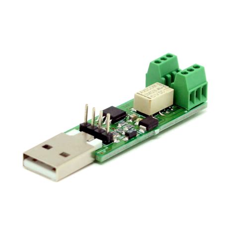 MP751 - USB реле для управления нагрузкой по интернету (работает под OC ...