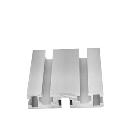 Silver 6063 T5 Shape Open Profile System 2525 T Slot Aluminum Extrusion