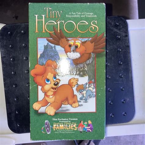 TINY HEROES VHS 1997 Animated Christian Feature Films For Families