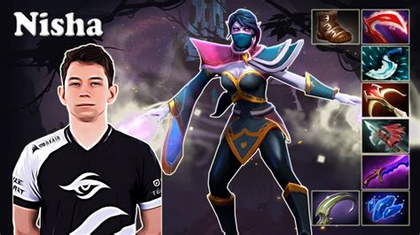 Nisha Templar Assassin Midlane With Gorgc Bloodseeker Dota D