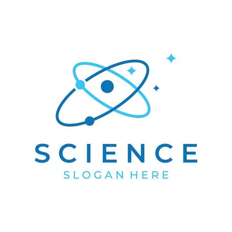 Diseño De Logotipo De Elemento De Molécula O Partícula De Ciencia Moderna Logotipo Para Ciencia