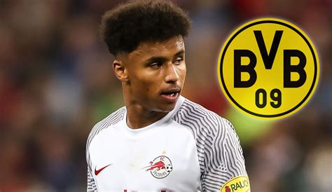 Karim Adeyemi Nach Dortmund BVB Und Salzburg Einigen Sich Offenbar Auf