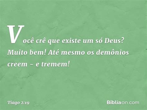 Ate Os Demonios Creem E Tremem