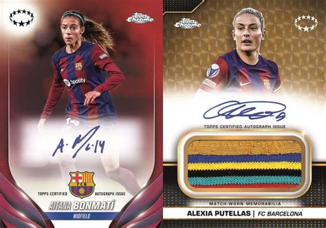 2023 24 Topps UEFA Womens Champions League Chrome Soccer Hobby 12 Box