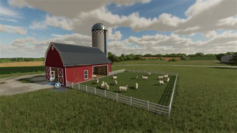 American Sheep Barn FS22 KingMods