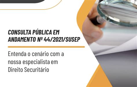 Seguros Consulta P Blica Em Andamento N Susep Entenda O