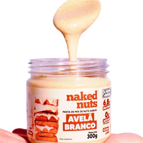 Pasta de Amendoim Proteica 300g Naked Nuts Pasta Fit Zero Açúcar Adicionado e Sem Glúten
