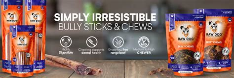 Bully Sticks, Monster Chew Treats - Low Odor | RAW DOG CHEWS