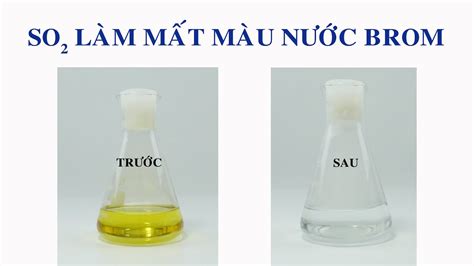 So Br Sulfur Dioxide T C D Ng V I N C Bromine Youtube