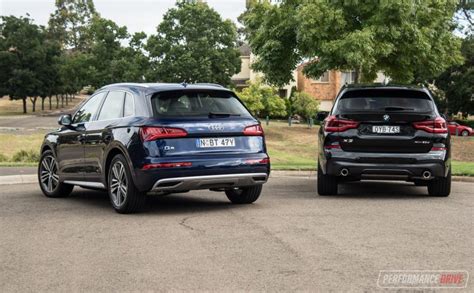 2019 Audi Q5 Vs Bmw X3 Rear Performancedrive