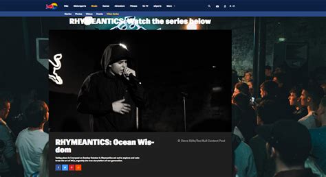 Ocean Wisdom Live Performance For Rhymeantics At Red Bull UK - Official ...