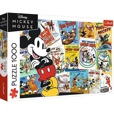 Puzzle Mickey Monde Trefl 10741 1000 pièces Puzzles Bébés et Enfants