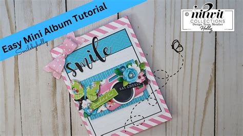 Super Easy Mini Album Tutorial Nitwit Collections Lovin Life YouTube