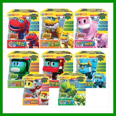 Gogodinokorea Gogo Dino Sound Robot Toy Rex Tomo Viki Ping Rocky