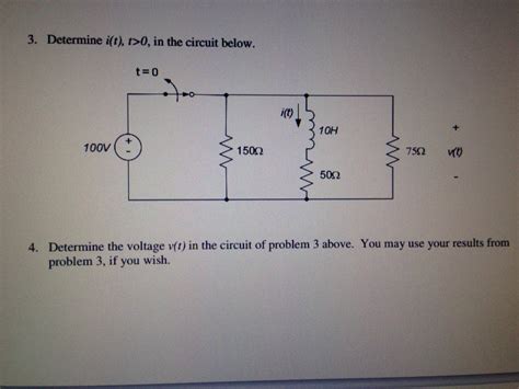 Solved Determine It T0 In The Circuit Below Determine